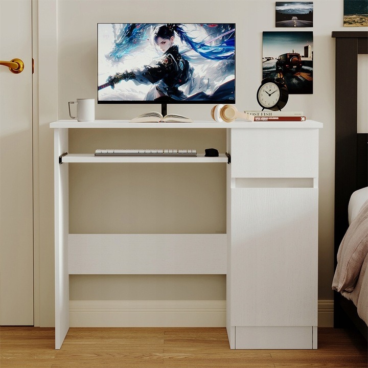 BIURKO-KOMPUTEROWE-STOLIK-BIALEs